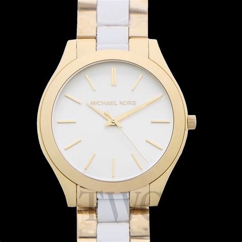 michael kors slim runaway|michael kors oversized runway watch.